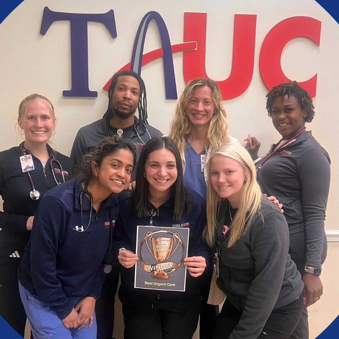 Total Access Awarded Best of North County 2024 St. Louis Urgent Care